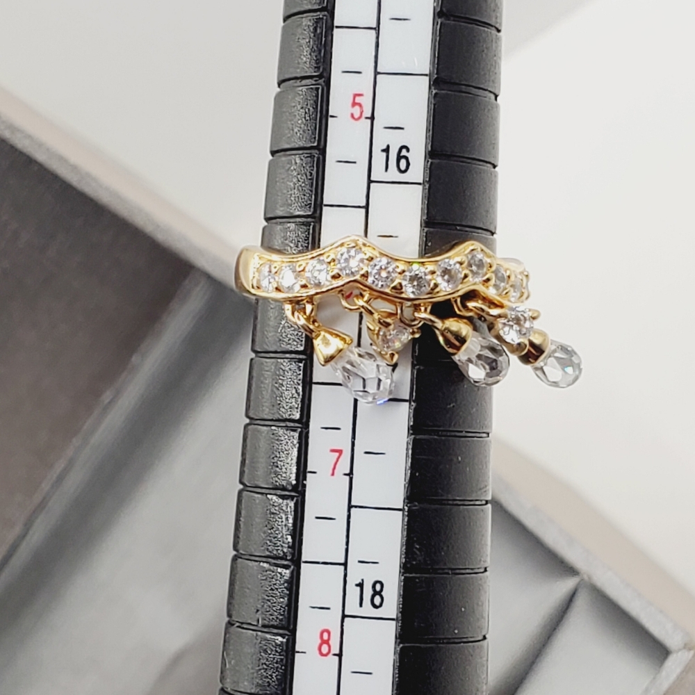 Yellow Gold Charm Ring - Picture 4 of 5